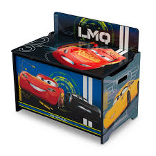 Disney/pixar cars stunt and splash red with exclusive color change lightning mcqueen vehicle. Delta Children Disney Pixar Cars Deluxe Toy Box Reviews Wayfair
