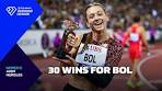 Femke Bol snags 30th DL 400m hurdles win and FIFTH title at ... - YouTube