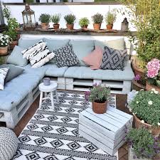 Diy Paletten Sofa Palettenmobel Im Freien Wohnung Balkon Dekoration Lounge Mobel Balkon