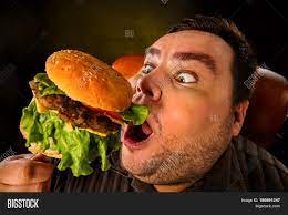 Fat guy's burger bar challenge is: Diet Failure Fat Man Image Photo Free Trial Bigstock