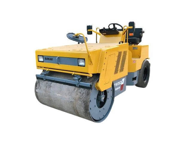 Sakai WP2500 Smooth Drum Roller