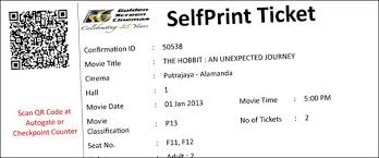 Hanya sah untuk dua (2) tiket wayang percuma sahaja dalam sekali baucer hari lahir perlu disahkan oleh staf gsc dengan kad pengenalan yang asli di kaunter gsc. Dah Pandai Beli Tiket Wayang Online