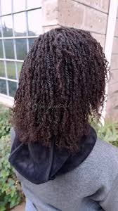 Transition to Permanent Microlocs with Human Hair Extensions