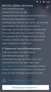 Mobiles Zahlen Mit Android Deutsche Bank Privatkunden