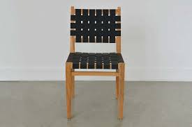 Open source furniture design is a growing trend. Grasshopper Dining Chair Teak Wood Clear Matte Finish Black Textilene Webbing By From The Source