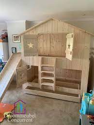 boomhut bed met glijbaan kinderbed bed met glijbaan boomhut bedden