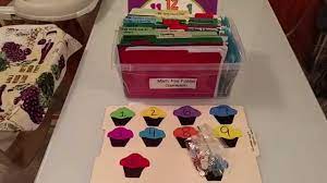 We find that sorting activities are great for students just learning a phonics skill and then writing those words just helps to cement the concept. File Folder Games For Kindergarten Diy Hands On Math Youtube