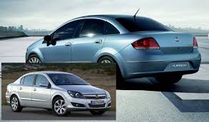 2005 2009 Opel Astra 1 3 Cdti Sedan Ile 2007 2012 Fiat Linea 1 3 Multijet Araba