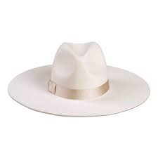 Montana Ivory Bone In 2021 Wide Brim Fedora Ivory Bridal Hat