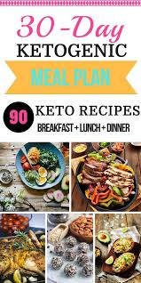 90 Easy Keto Diet Recipes For Beginners Free 30 Day Meal Plan Ketogenic Meal Plan Keto Recipes Breakfast Keto Meal Plan