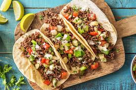 Pineapple Poblano Beef Tacos Recipe Hellofresh Recipe Beef Tacos Recipes Hello Fresh Recipes Tacos Beef