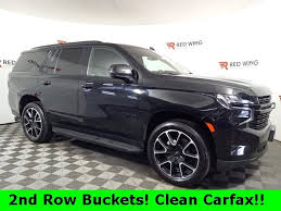 Pre-Owned 2021 Chevrolet Tahoe RST SUV in Red Wing #19260I