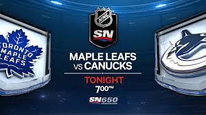 Condition zero, day of defeat: Game Day Preview Canucks Vs Leafs At 7pm Pt On Sportsnet 650 Sportsnet Ca
