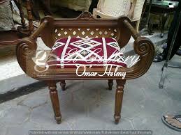 كرسي كلاسيك ستايل عربي خشب زان احمر الدهان استر مط قماش عربي متاح الان للطلب فقط في الجاليري check now our new arabian style decor furniture home decor