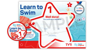 Learn To Swim Stage 1 7 Awards Swim England Learn To Swim