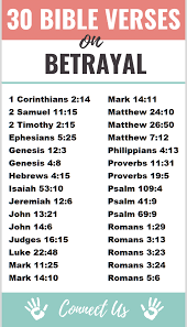 Sad quotes on betrayal from family. 30 Strong Bible Scriptures On Betrayal Connectus