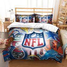 3d Customize Nfl Bedding Set Duvet Cover Set Bedroom Set Bedlinen Duvet Cover Sets Bedroom Set Bed Design