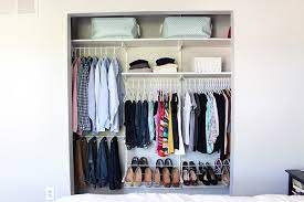 Best way to organize a small closet. How To Organize A Small Closet Abby Lawson