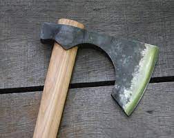 Old School Axes Ot Wildfieldsforge Na Etsy Knife Knife Making Survival Axe