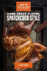 How To Spatchcock A Turkey Traeger Grills Smoked Turkey Recipes Pellet Grill Turkey Recipe Grilled Turkey Recipes