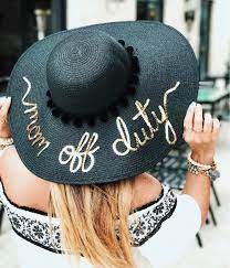I M Not Off Duty Anymore But This Hat Was So Perfect For Our Girl S Trip Last Week I Mean The Bigger The Better Right An Girls Trip Off Duty Beach Style
