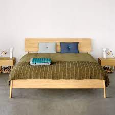 Il letto è l punto focale della tua camera. Air Letto Matrimoniale Ethnicraft Con Struttura In Legno Diverse Misure Disponibili Sediarreda Com