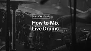 Mixing Live Drums Eq Compression Gating