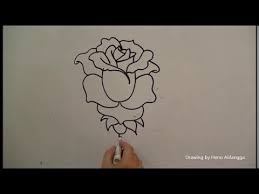 Maybe you would like to learn more about one of these? Belajar Mudah Menggambar Bunga Mawar Youtube