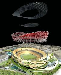 New National Stadium Japan Stadium Architecture Stadium Design National Stadium