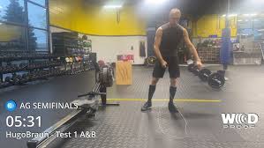 CrossFit 2023 Age Group Semi-Final Test A&B Hugo Braun