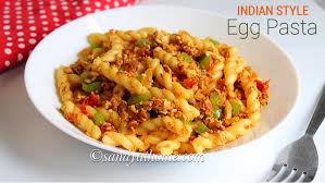 This is a sumptuous salad, which is almost a meal in a bowl! Egg Pasta Recipe Indian Style Egg Pasta Sandhya S Recipes