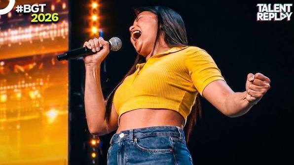 32-Year-Old Filipino Singer Turns Into A Diva On Stage | Kristel Herrera | BGT 2026 - YouTube