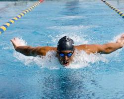 Image of Person swimming