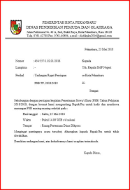Dokumen undangan rapat pembentukan organisasi sekolah. 25 Contoh Surat Undangan Rapat Sekolah Terbaru Dan Terlengkap 2021