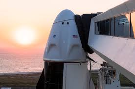 For the first time in history, spacex has sent astronauts into space inside a reused crew dragon space. Spacex On Twitter All Systems And Weather Are Looking Good For Falcon 9 S Launch Of Dragon With Four Astronauts On Board Webcast Will Go Live Tomorrow At 1 30 A M Edt Https T Co Bjfjlczwdk