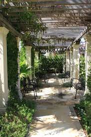 The Society Of The Four Arts Pergola Garden Club Beautiful Gardens