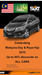 All types of cheap malaysia rental cars are available here. Pin By Sixt Malaysia On Car Rental Promotion City Car Car Rental Rent A Car