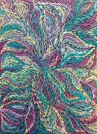 Jeannie Petyarre 2016 By Jeannie Petyarre Aboriginal Art Aboriginal Art Symbols Indigenous Australian Art