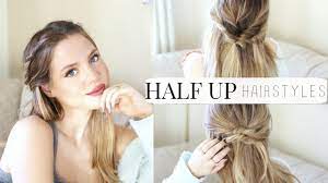 The half up hairstyles for long straight hair can convert your outlook and confidence all through a time when you might need it the most. Running Late 29 Half Up Half Down Hairstyles For Lazy Girls
