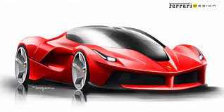 Laferrari means the ferrari in italian and some other romance languages, in the sense that it is the definitive ferrari. The Ferrari Laferrari Development Sketches Motocrit