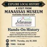 Hands-On History Lecture with Manassas Museum