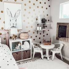 The bedrooms of these uber stylish children are lessons in judicious editing, inspired ideas, and damn good taste. Gold Polka Dots Wall Stickers Children S Room Decor Best Children S Lighting Home Decor Online Store