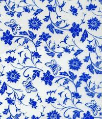 Blue and white 'floral' dish. China Blue Blue China Patterns Royal Blue Wallpaper China Patterns