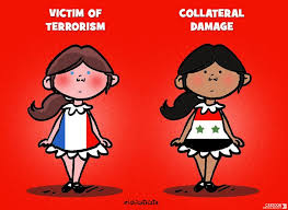 Image result for SYRIA CHILDREN propaganda war CARTOON