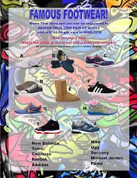 You can check your card balance by online using the link provided, or in person at any famous footwear store location. Famous Footwear Contest Patients Matched The Picture Of The Shoe To It S Brand Name For A Chance To Win A 150 Nike Nike Gift Card Nike Gifts Famous Footwear