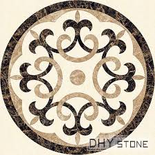 Water Jet Medallion Dhy Stone Granite And Marble Supplier China Stone Factory Stone Mosaic Tile Granite S Stone Mosaic Tile Stone Mosaic Marble Floor Pattern
