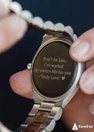 Stainless Steel Wood Watch Silver Ebony Theo Don T Be Late I Ve Waited My Entire Life For You W Gifts For Husband Boyfriend Gifts Future Wedding Plans