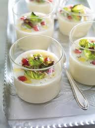Verrines De Creme De Chou Fleur Ricardo Recipe Food Best Appetizers Appetizer Recipes