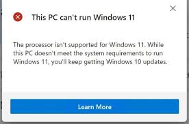 Microsoft Pc Health Check Now Shows The Reason For The Incompatibility Of A Computer With Windows 11