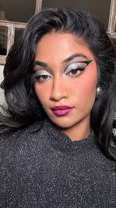 ANSWERING some engagement questions 🫶🏽 while I do a #browngirlfriendly  New Year’s Eve silver makeup look 🤎🫶🏽 Happy new years everyone!! Love  you guys 🪩‼️🥹, Been using @makeupbymelissam color corrector ...